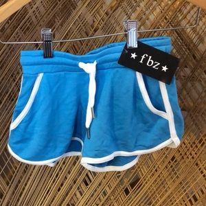 FLOWERS BY ZOE blue shorts